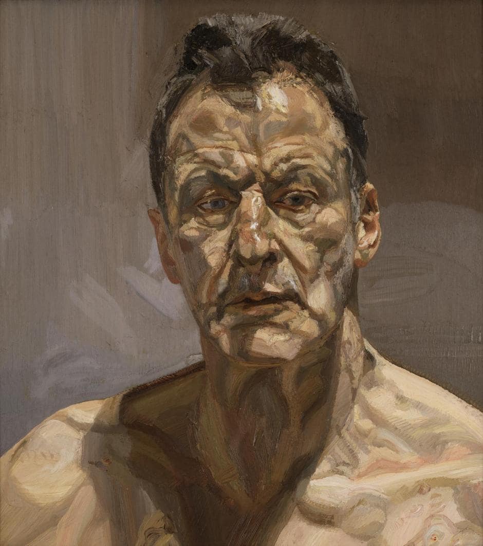 Autoretrato de Lucian Freud
