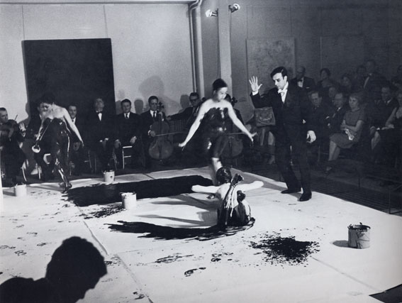 Performance de Yves Klein

