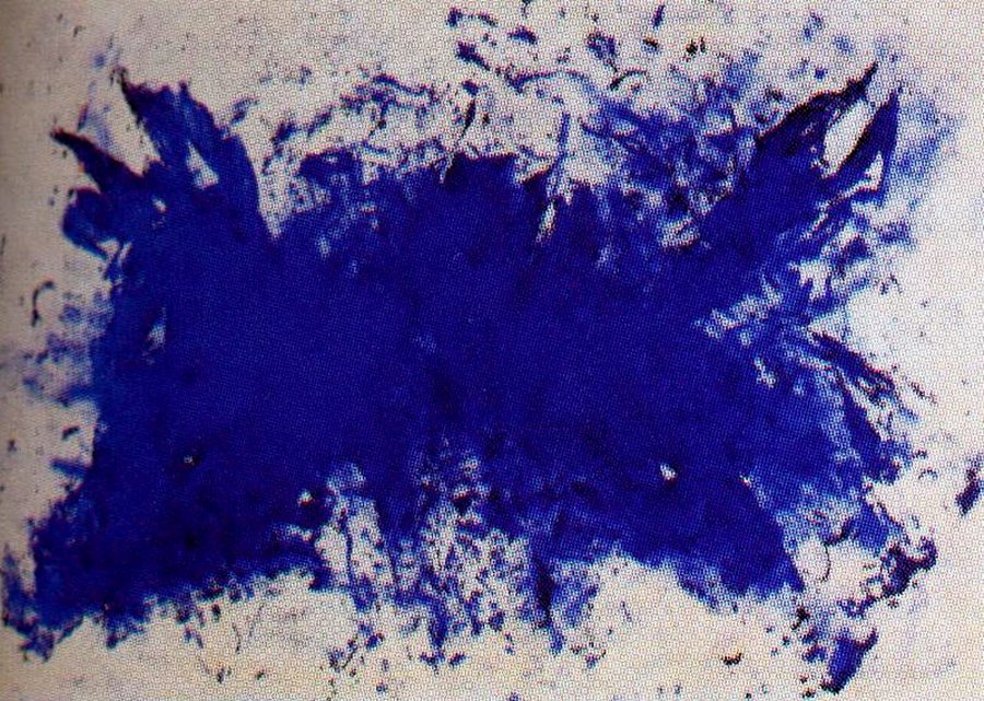 Pintura de Yves Klein
