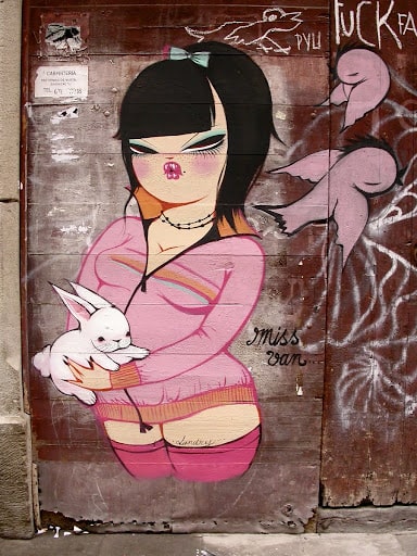 street art de Miss Van